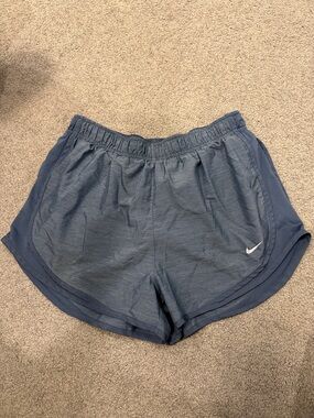 Nike Women's Slate Blue Athletic Shorts